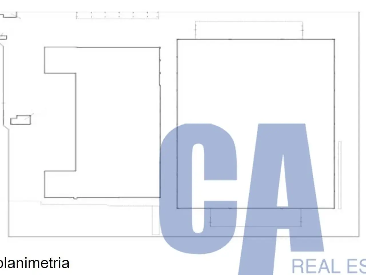 Laboratorio in Via delle Industrie, Pregnana Milanese, {3} - Planimetria 1