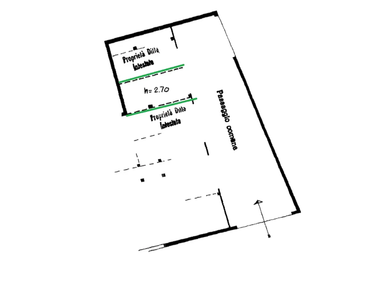 Parcheggio chiuso in Via Francesco Crispi 223, Pietra Ligure, {3} - Planimetria 1