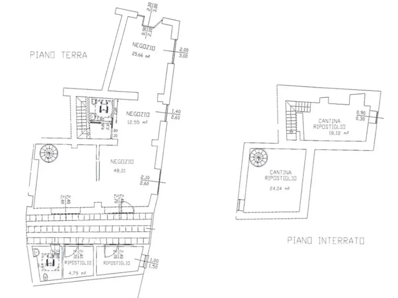Ufficio in Via Roma 1, Treviglio, {3} - Planimetria 1