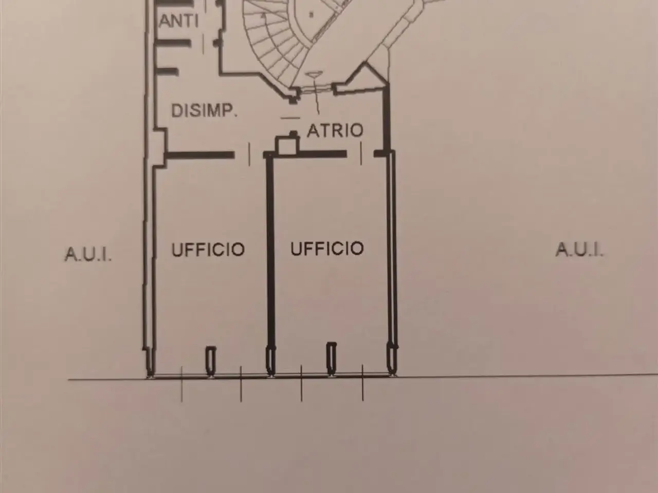 Ufficio in Corso Europa, Milano, {3} - Planimetria 1