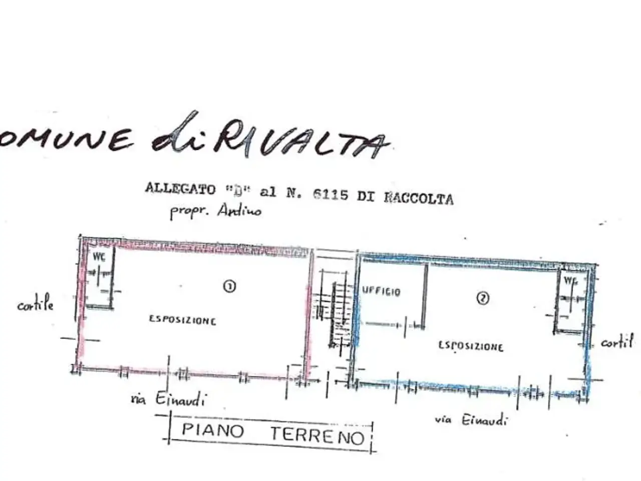 Negozio in Via Luigi Einaudi 96, Rivalta Di Torino, {3} - Planimetria 1