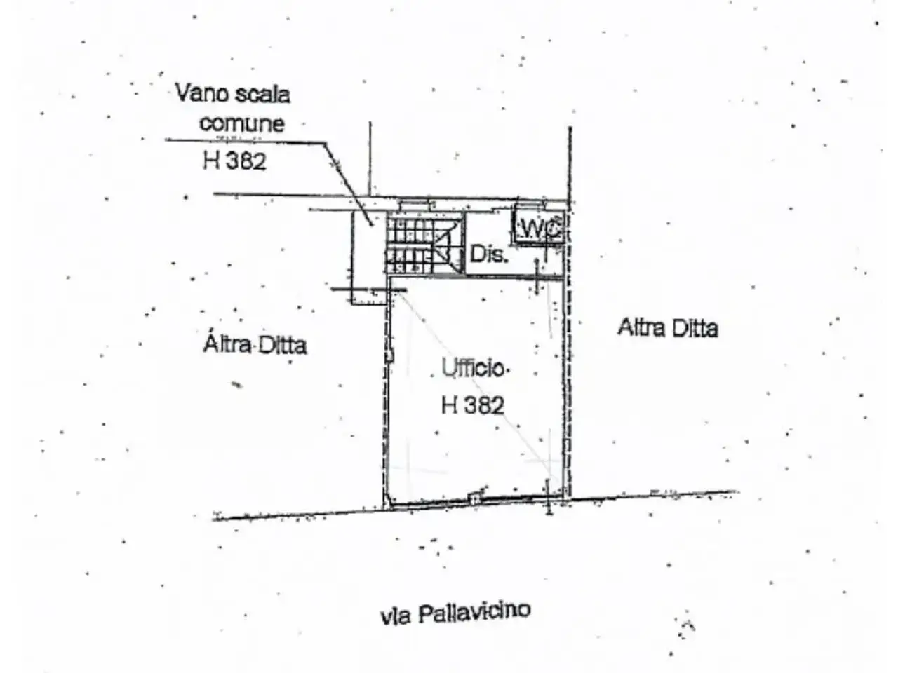 Ufficio in Via G. Pallavicino 23, Codogno, {3} - Planimetria 1