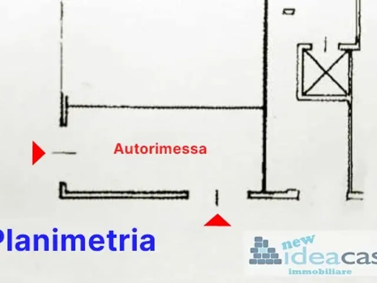 Autorimessa in Via Giuseppe Giusti 6, Sassari, {3} - Planimetria 1