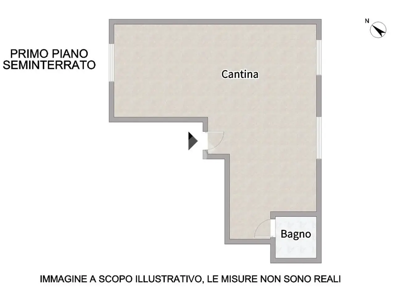 Magazzino in Via Giuseppe Mazzini 36, Porto Sant'Elpidio, {3} - Planimetria 1