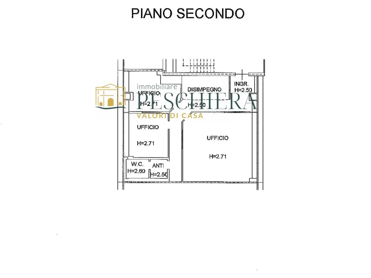 Ufficio in Via Postumia 58, Villafranca Di Verona, {3} - Planimetria 1