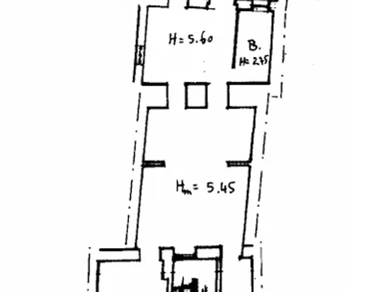 Locale commerciale in Via dei Perroni, Lecce, {3} - Planimetria 1