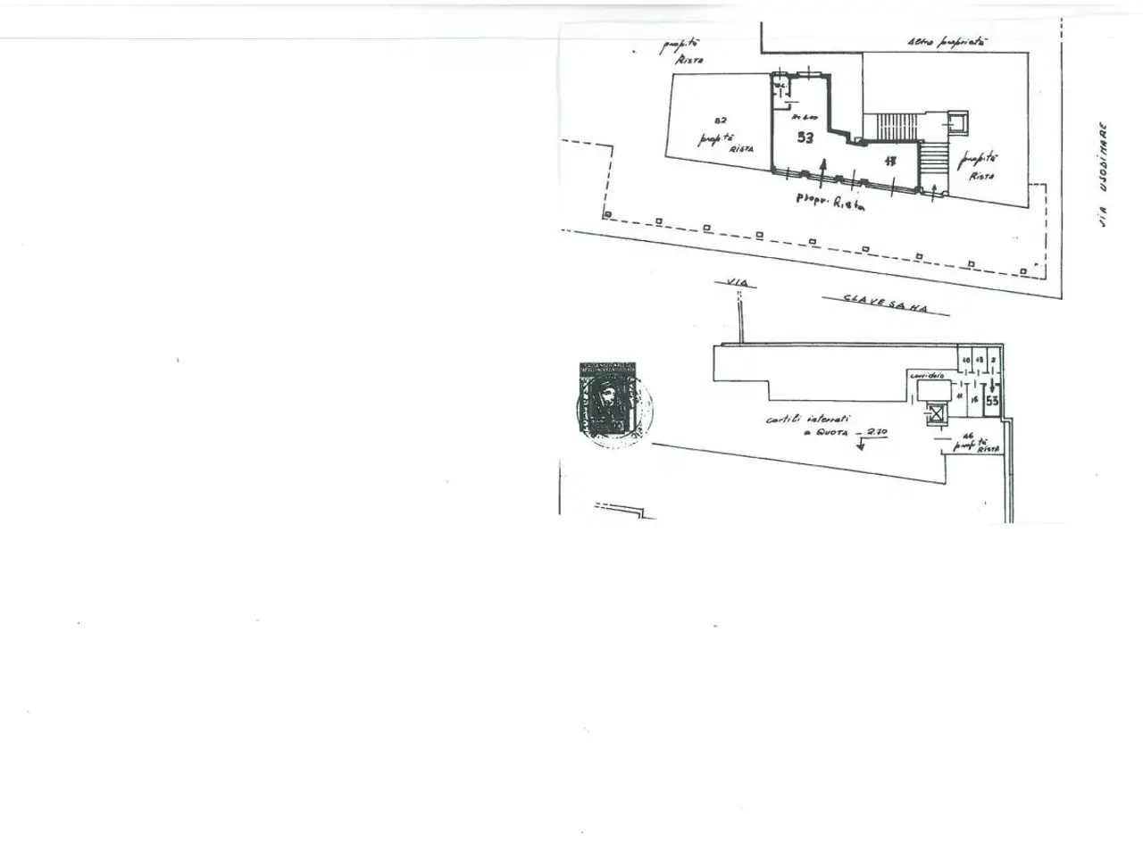 Negozio in Via Clavesana, Andora, {3} - Planimetria 1
