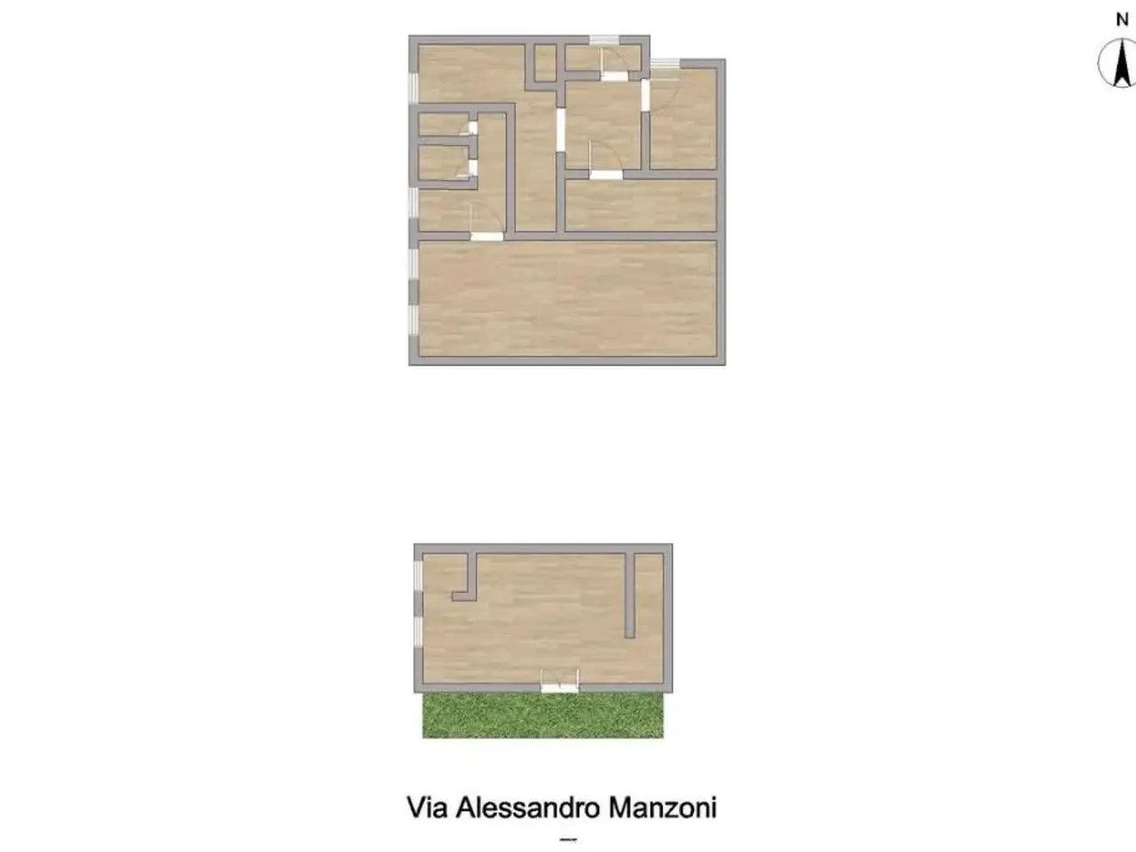 Negozio in Via Alessandro Manzoni 211, San Giorgio A Cremano, {3} - Planimetria 1