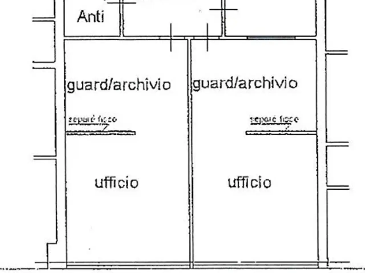 Studio in , Cesenatico, {3} - Planimetria 1