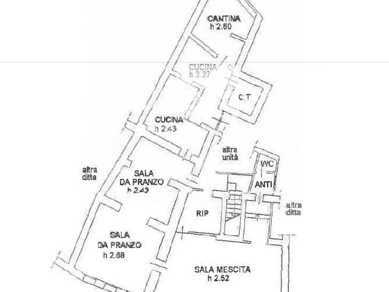 Negozio in Via Manzana, Vittorio Veneto, {3} - Planimetria 1
