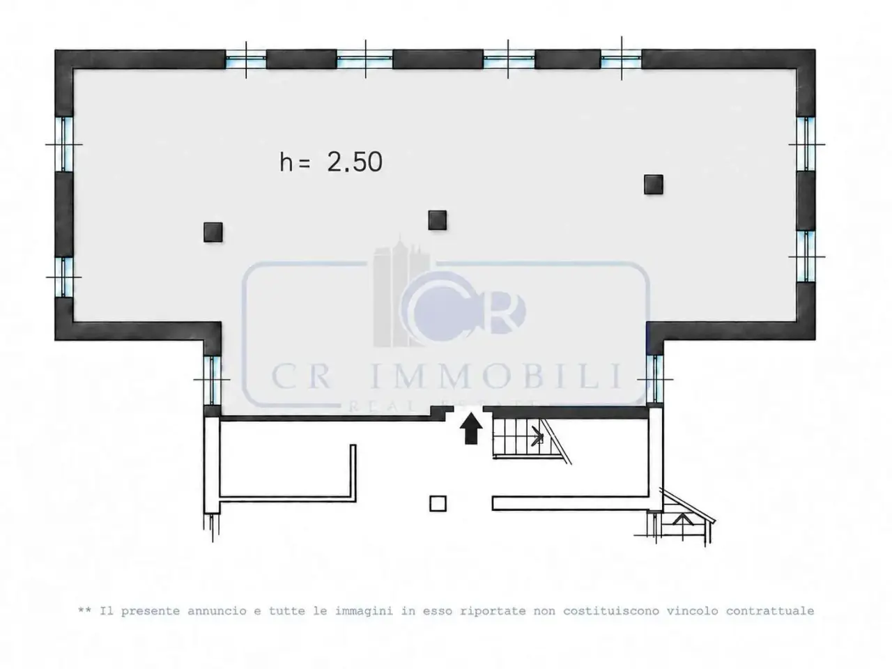 Magazzino in Via Grancia 11, Lainate, {3} - Planimetria 1