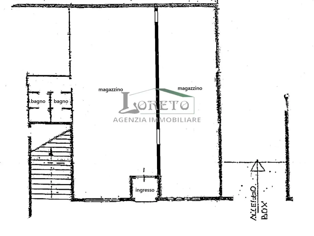 Magazzino in , Rapallo, {3} - Planimetria 1