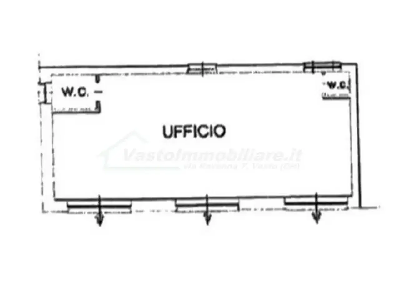 Ufficio in Via Tito Livio 7, Vasto, {3} - Planimetria 1