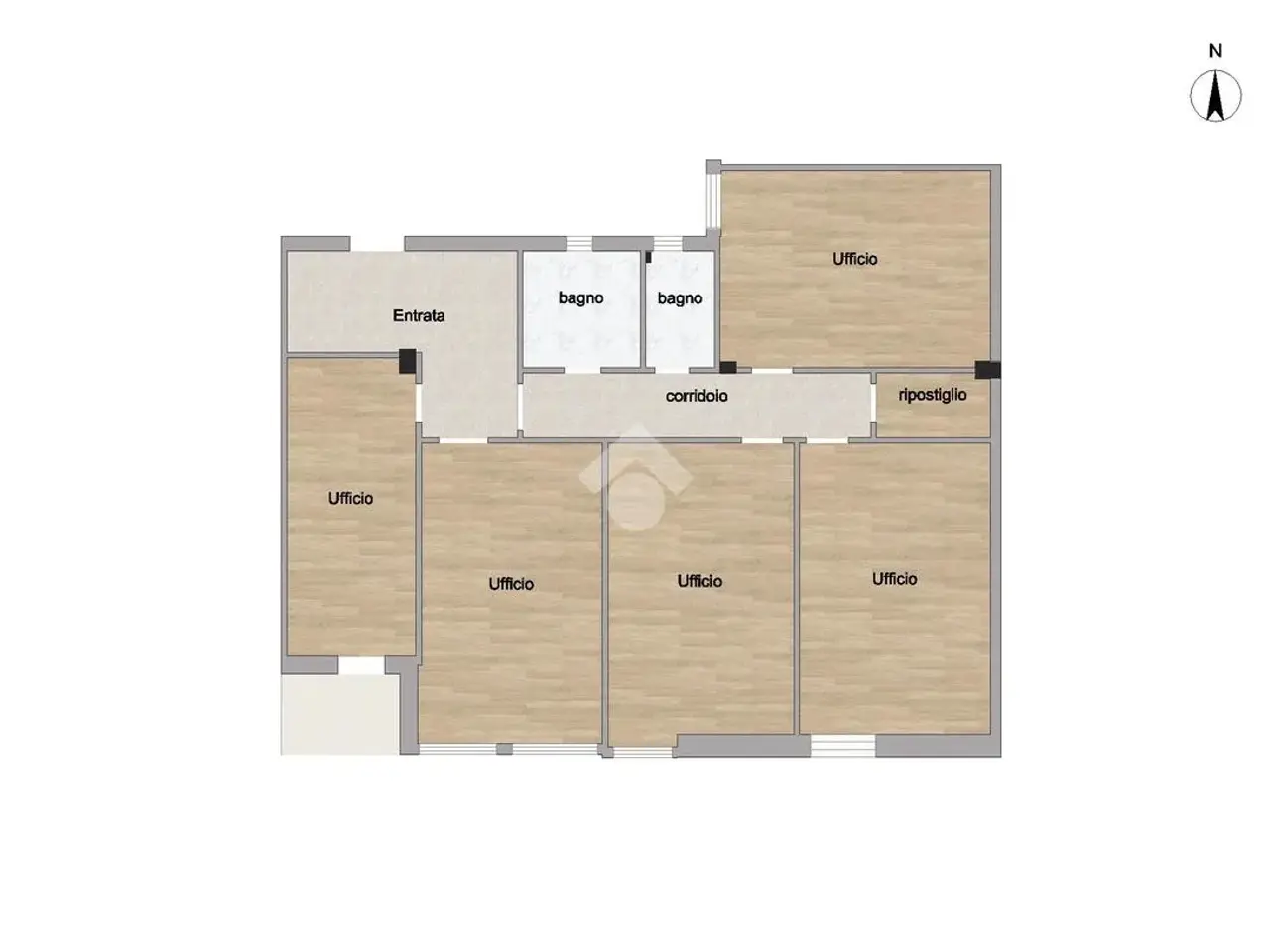 Ufficio in Via Galleria Nuova 6, Terni, {3} - Planimetria 1