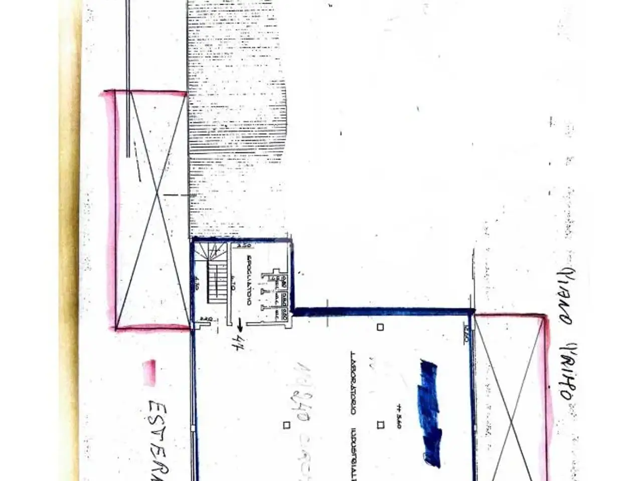Capannone in Via Conturli, Carasco, {3} - Planimetria 1