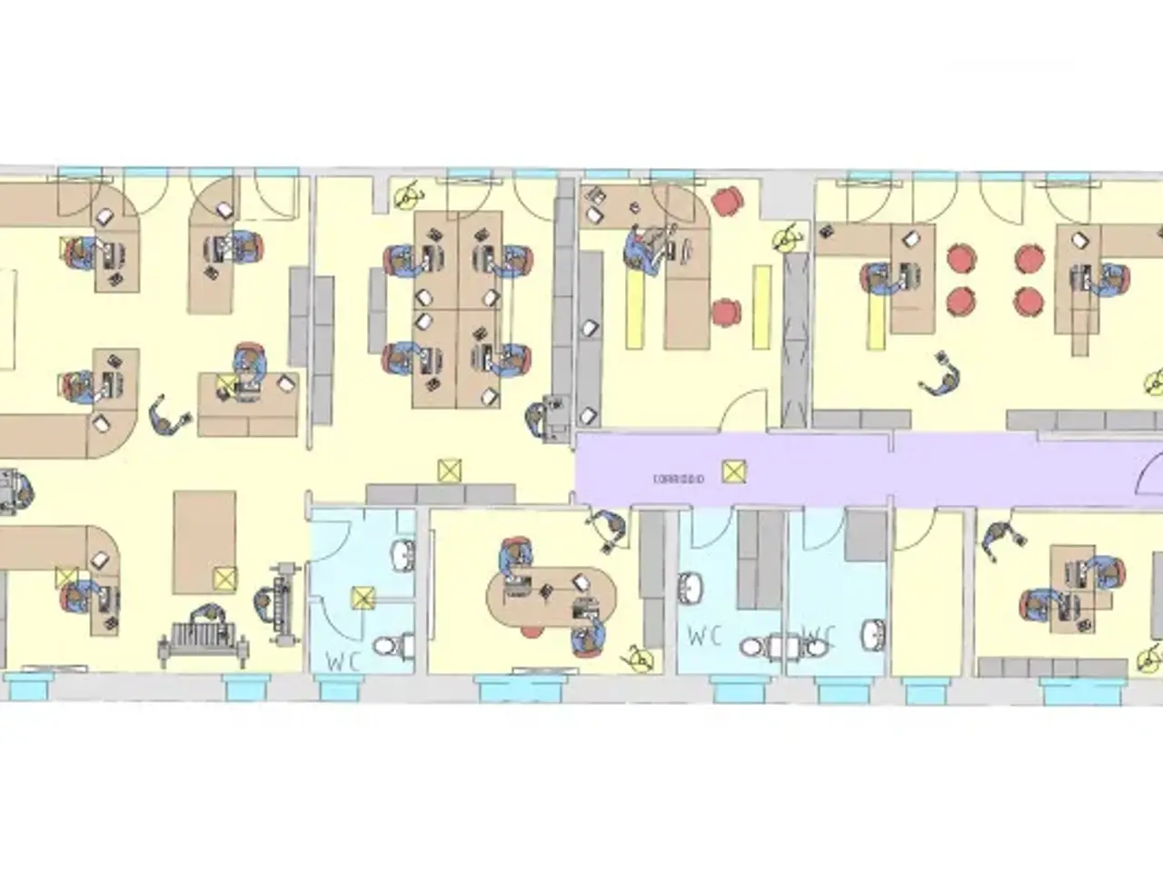 Ufficio in Via Caporalino 19/a, Cellatica, {3} - Planimetria 1