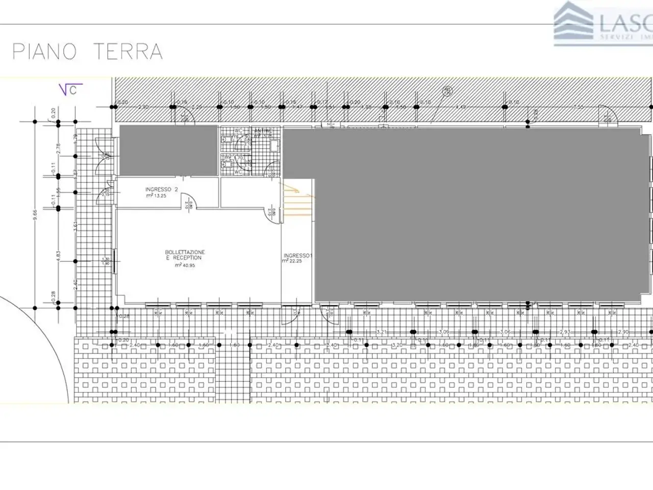 Ufficio in Via Martinella, Gorle, {3} - Planimetria 1