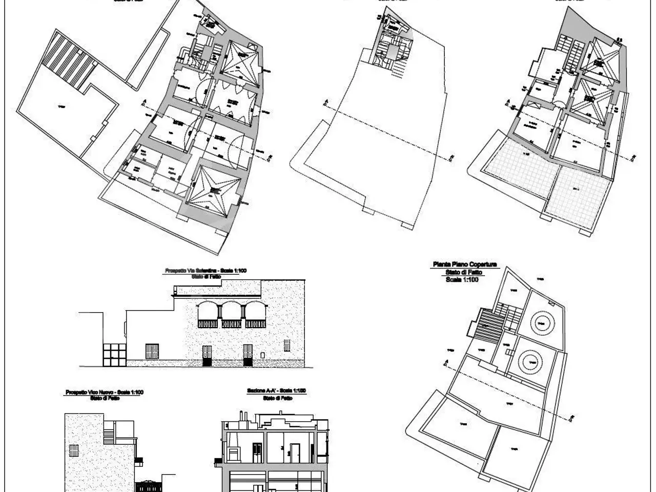 Albergo in Via Messapica 58, Ugento, {3} - Planimetria 1