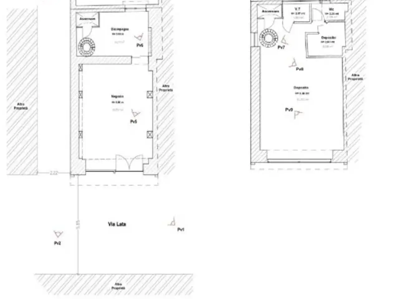 Negozio in Via Lata 90, Nardo', {3} - Planimetria 1