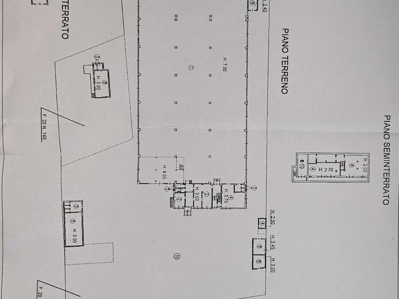 Capannone in Via Piscina, Frossasco, {3} - Planimetria 1