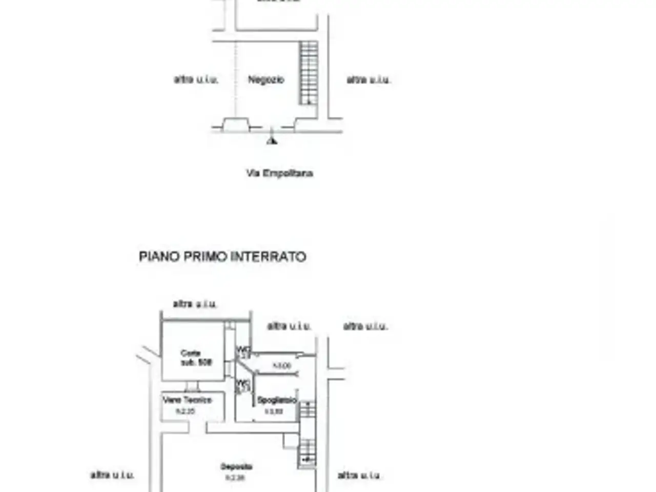 Negozio in Via Empolitana 80, Tivoli, {3} - Planimetria 1