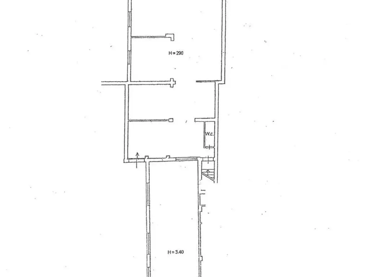 Negozio in Via Dante Alighieri 99, Vibo Valentia, {3} - Planimetria 1