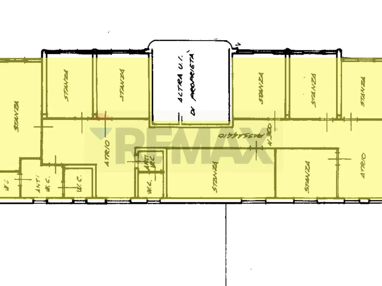 Ufficio in Via Guido Rossa 1, Castel Goffredo, {3} - Planimetria 1