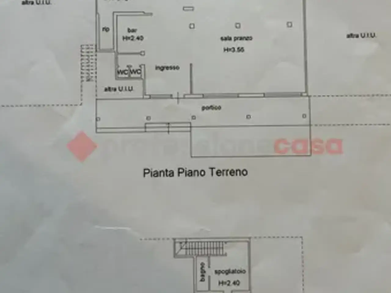 Ristorante in Via per Nebbiuno, Massino Visconti, {3} - Planimetria 1