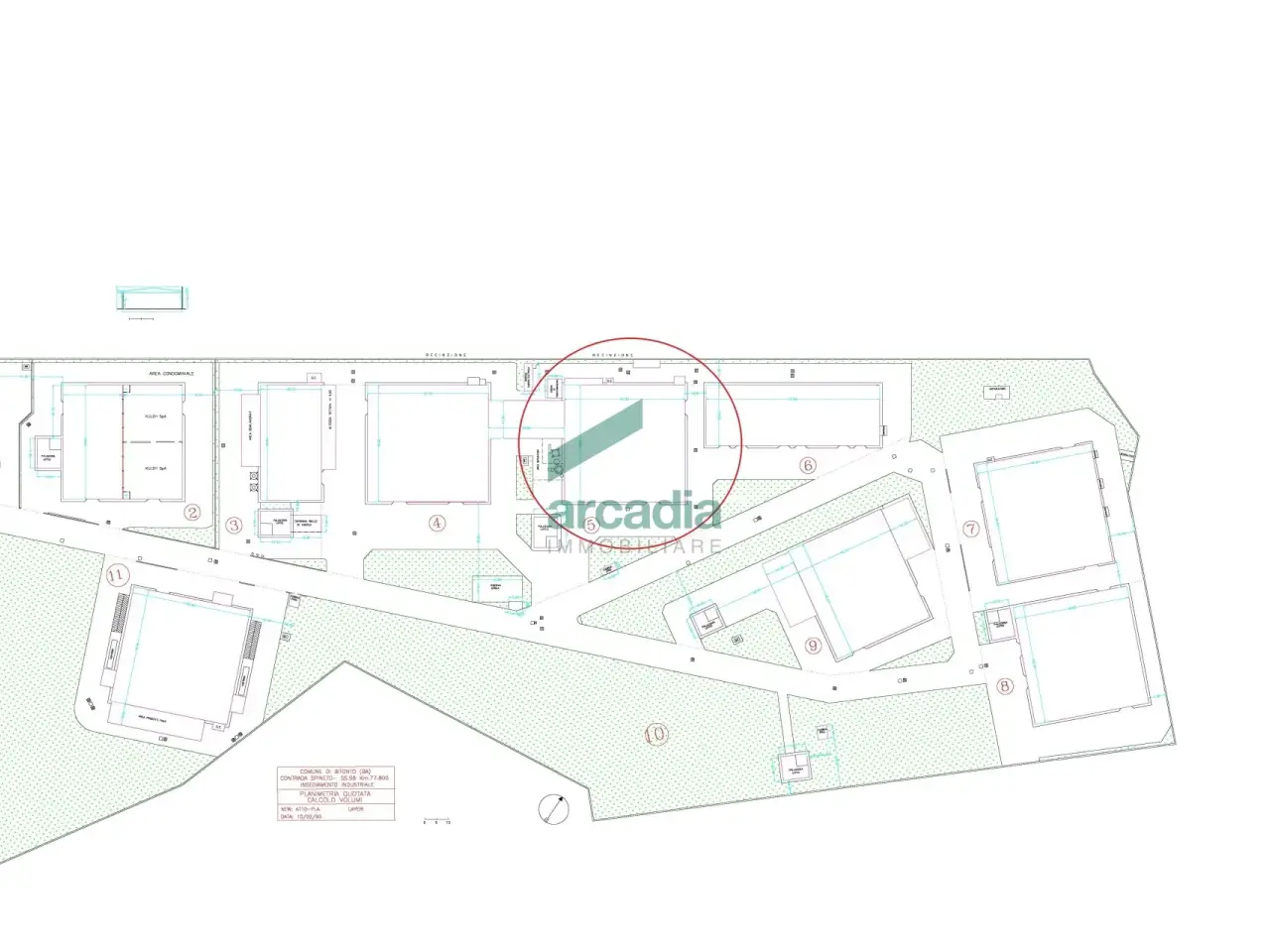 Capannone in Sp231 Km 0,800, Modugno, {3} - Planimetria 1
