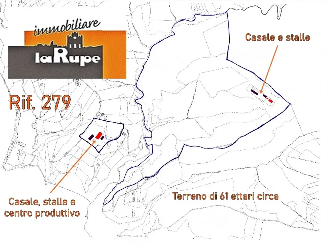 Rustico in vendita, Località Corbara, Orvieto - Planimetria 1