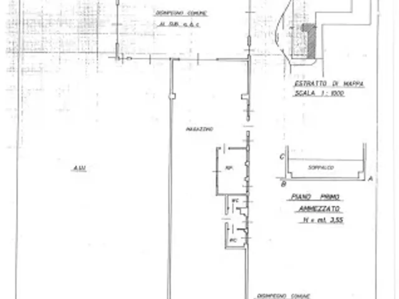 Capannone in , Alzano Lombardo, {3} - Planimetria 1