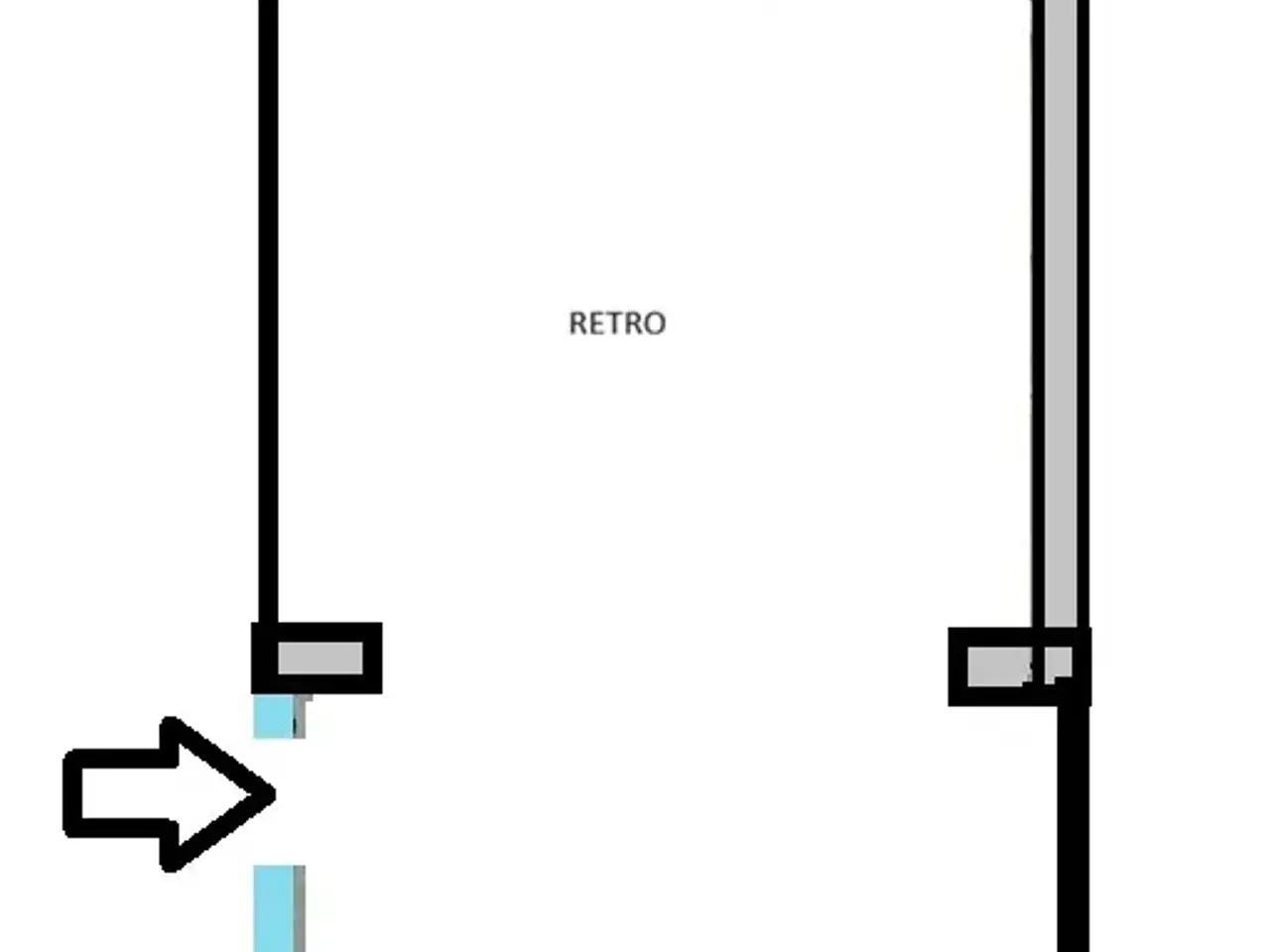 Negozio in Strada Statale 9 Via Emil, San Lazzaro Di Savena, {3} - Planimetria 1