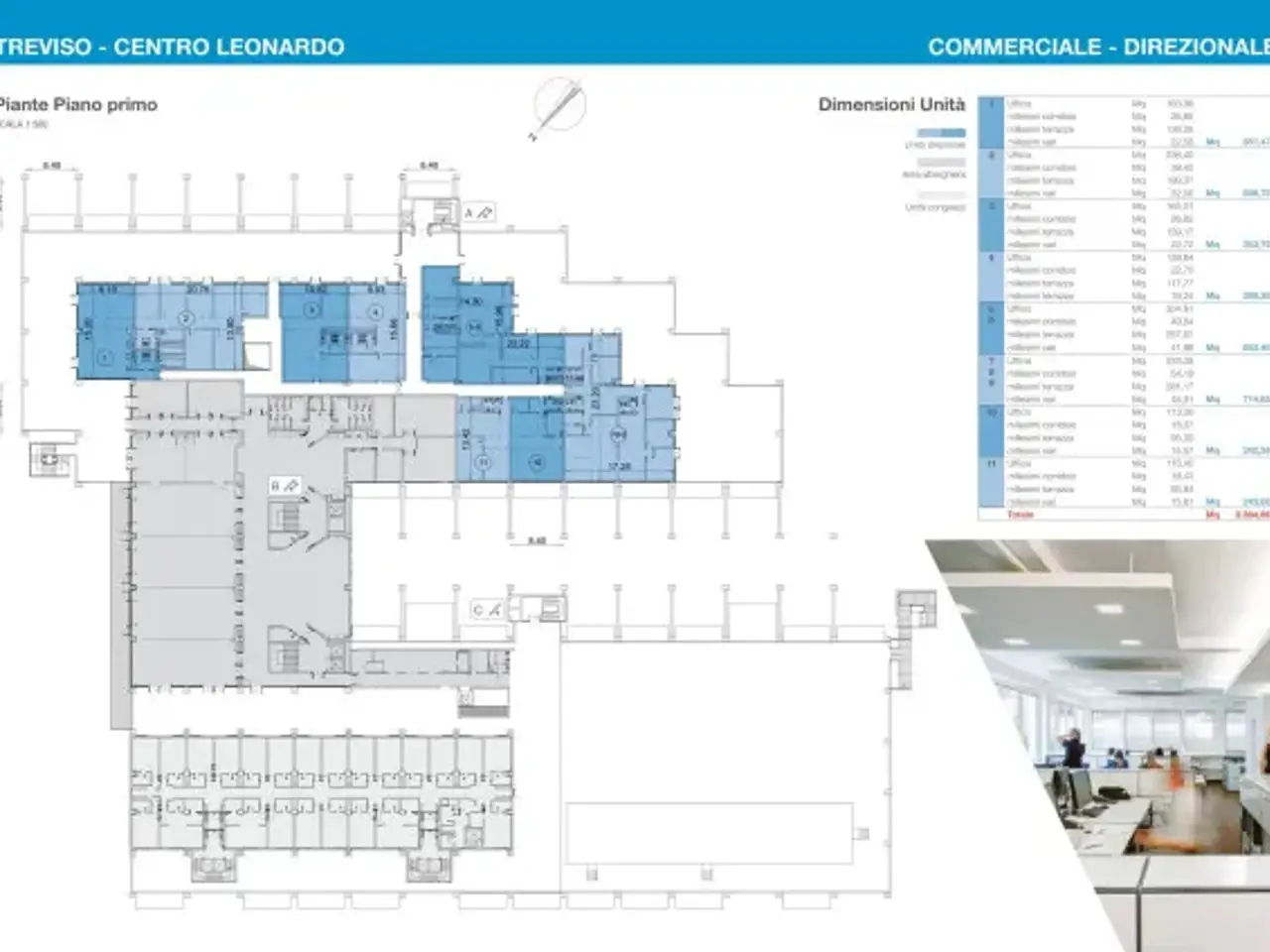 Ufficio in Via Postumia Castellana, Quinto Di Treviso, {3} - Planimetria 1