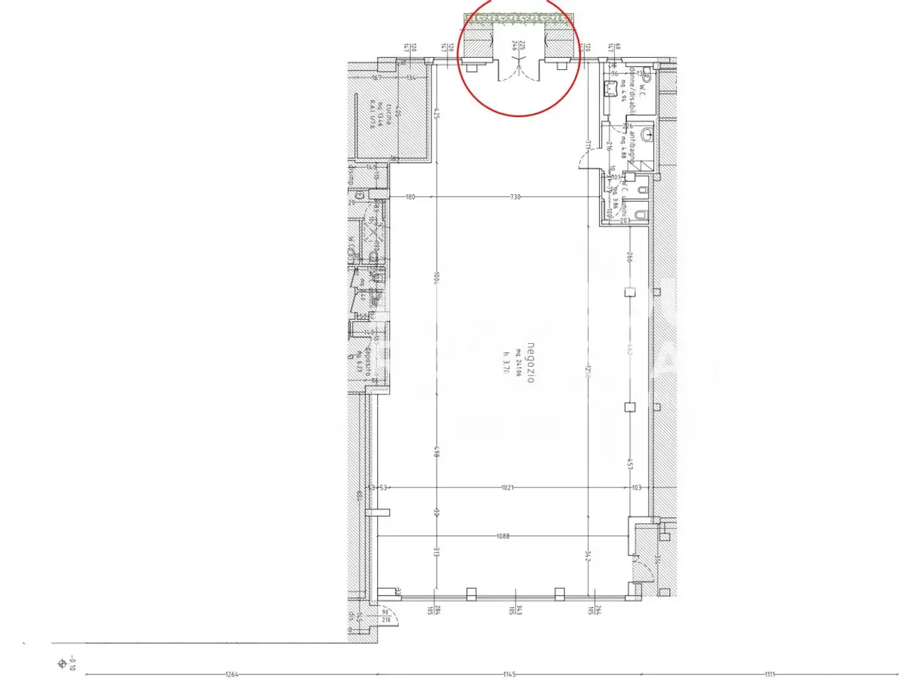 Negozio in Via Varese, Solaro, {3} - Planimetria 1