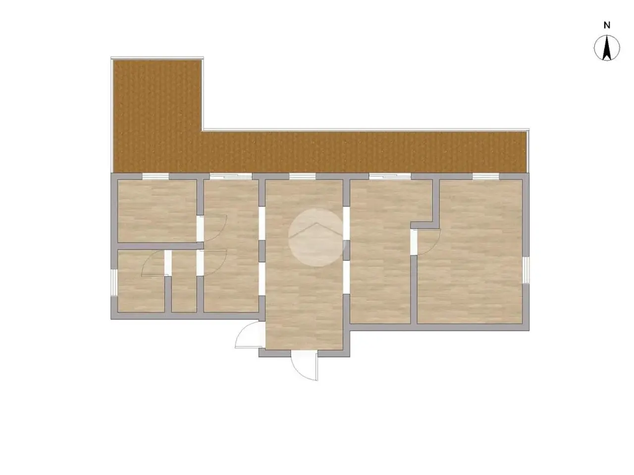 Ufficio in Via della Libertà 54, Asola, {3} - Planimetria 1