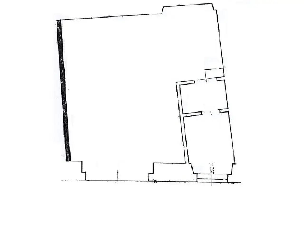 Negozio in Via P. Ruggeri da Stabello 1, Bergamo, {3} - Planimetria 1