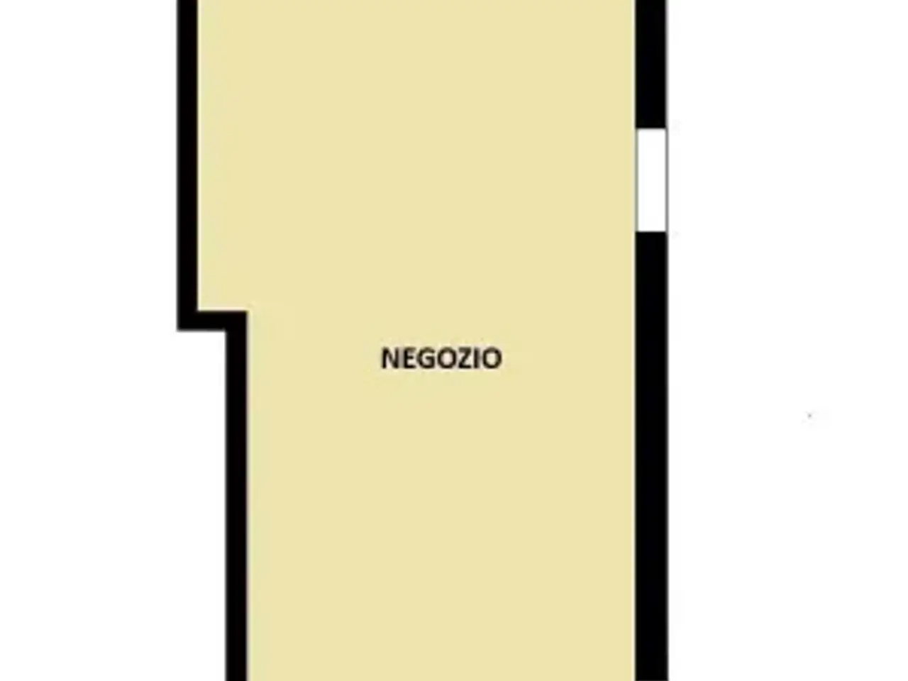 Negozio in Viale Gaetano Moreali, Modena, {3} - Planimetria 1