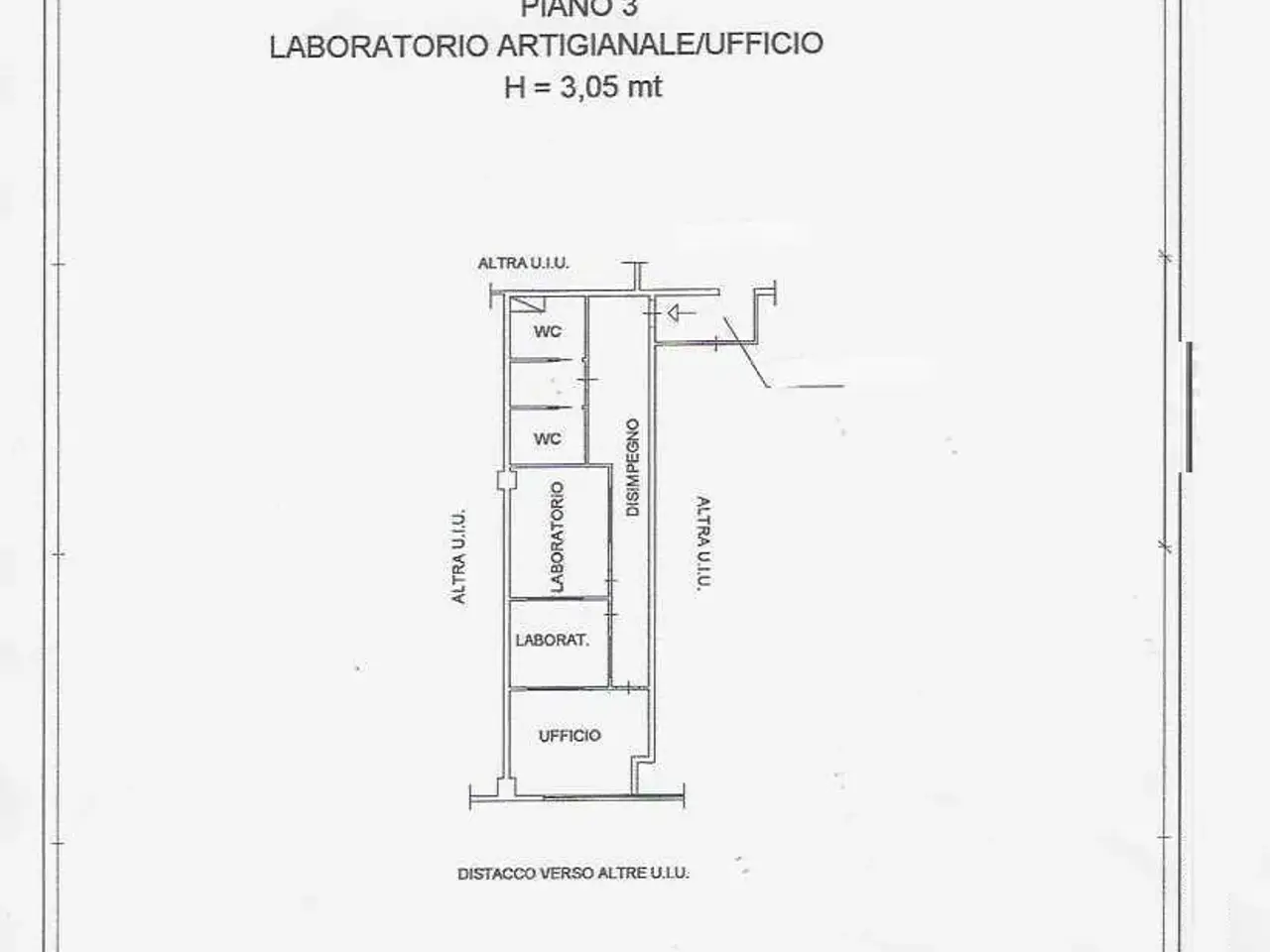 Capannone in , Guidonia Montecelio, {3} - Planimetria 1