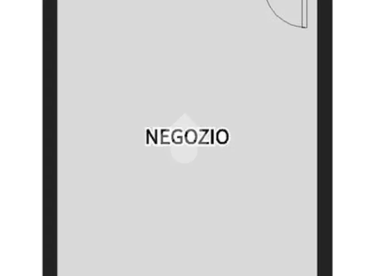 Negozio in Via dei Colli 19, Padova, {3} - Planimetria 1