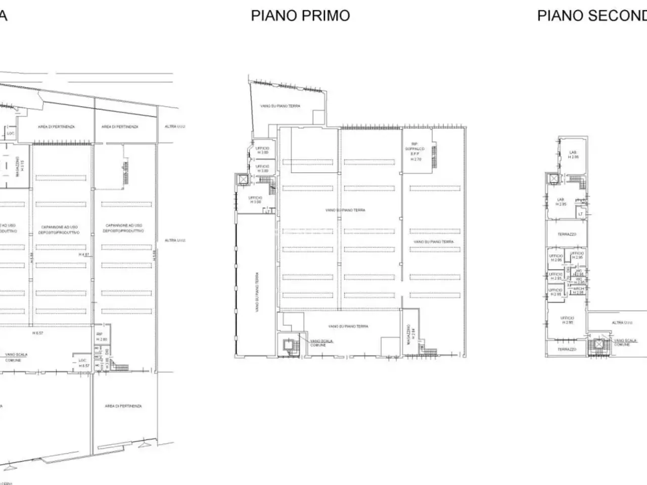 Capannone in Via Fratelli Cervi 1, Cernusco Sul Naviglio, {3} - Planimetria 1