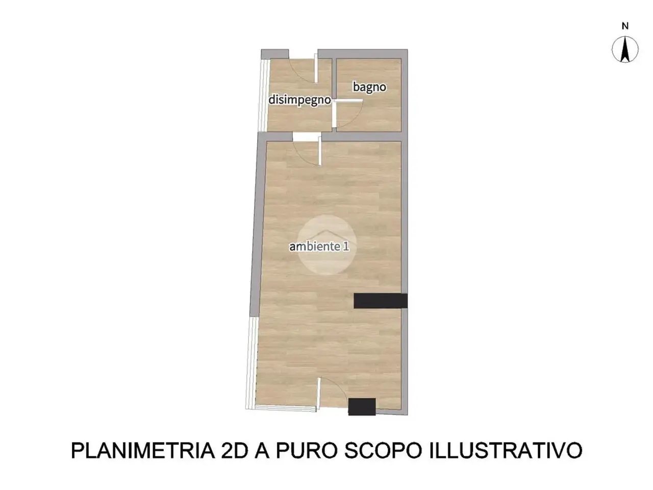 Negozio in Viale della Croce Rossa 215, L'Aquila, {3} - Planimetria 1