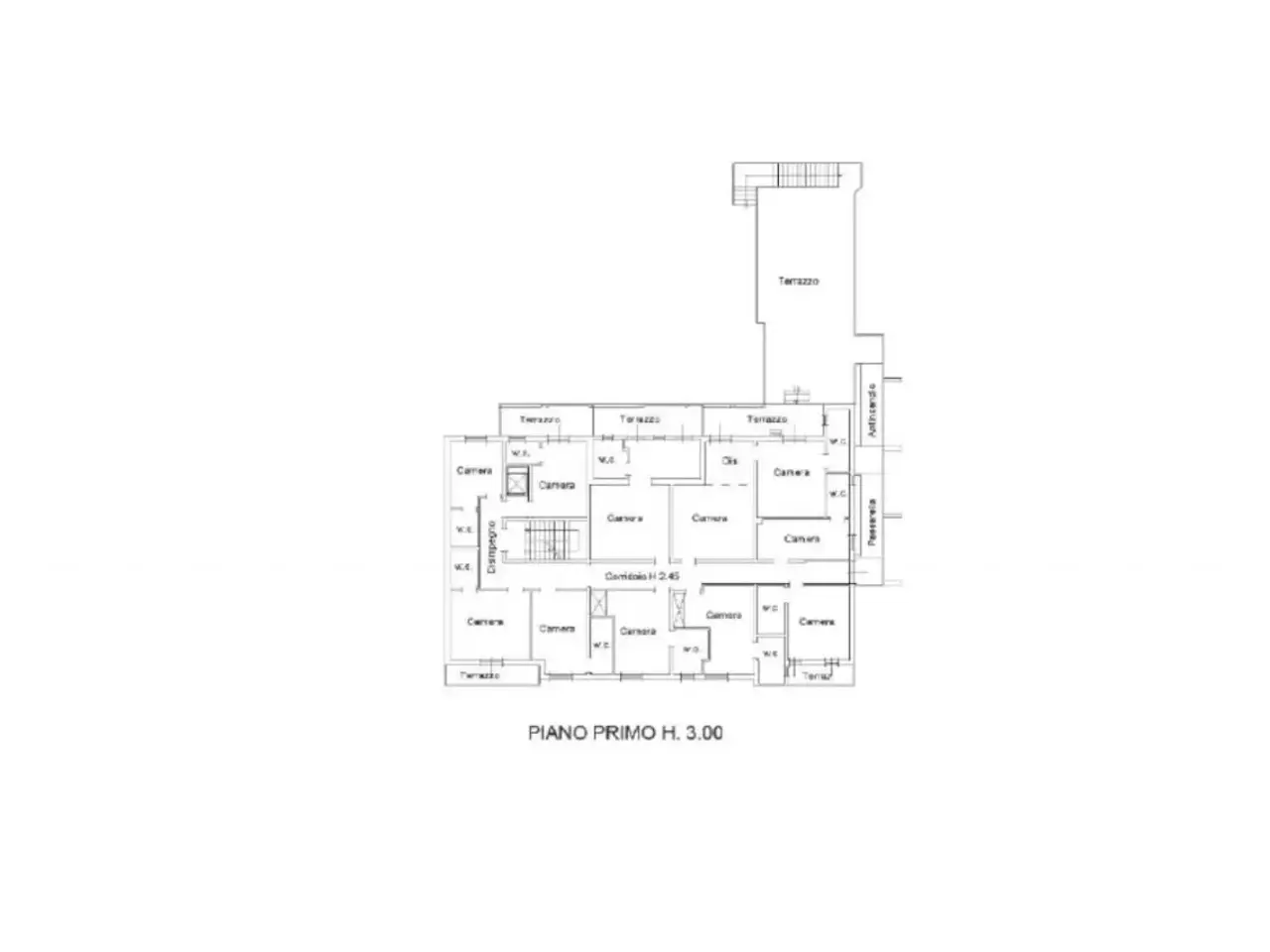 Azienda agricola in Via delle Ondine, N. 11, Ravenna, {3} - Planimetria 1