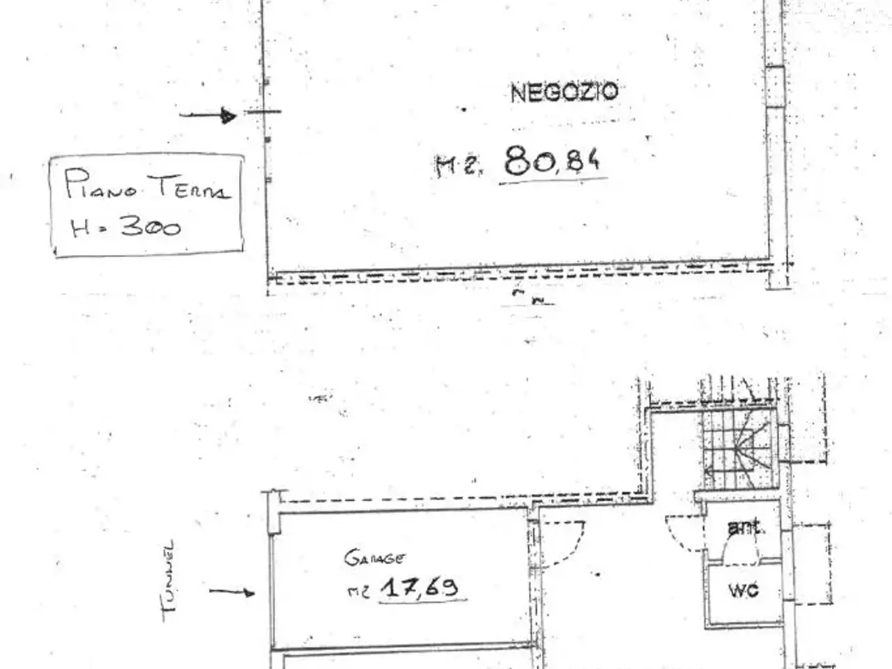 Negozio in Via Largo Giovanni Paolo 2, Vedelago, {3} - Planimetria 1