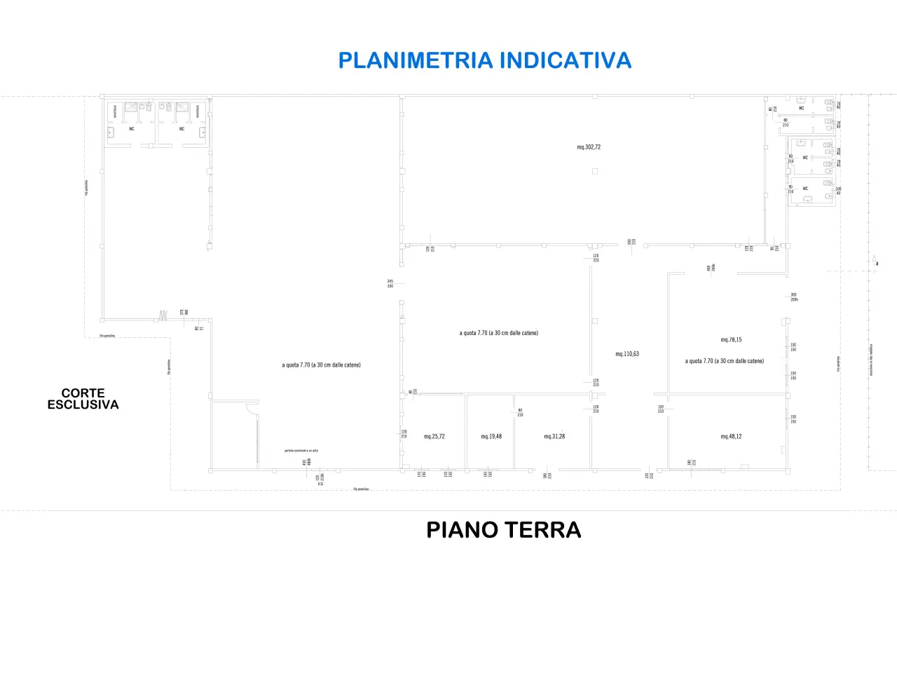 Capannone in Via Cavalcavia, Cesena, {3} - Planimetria 1