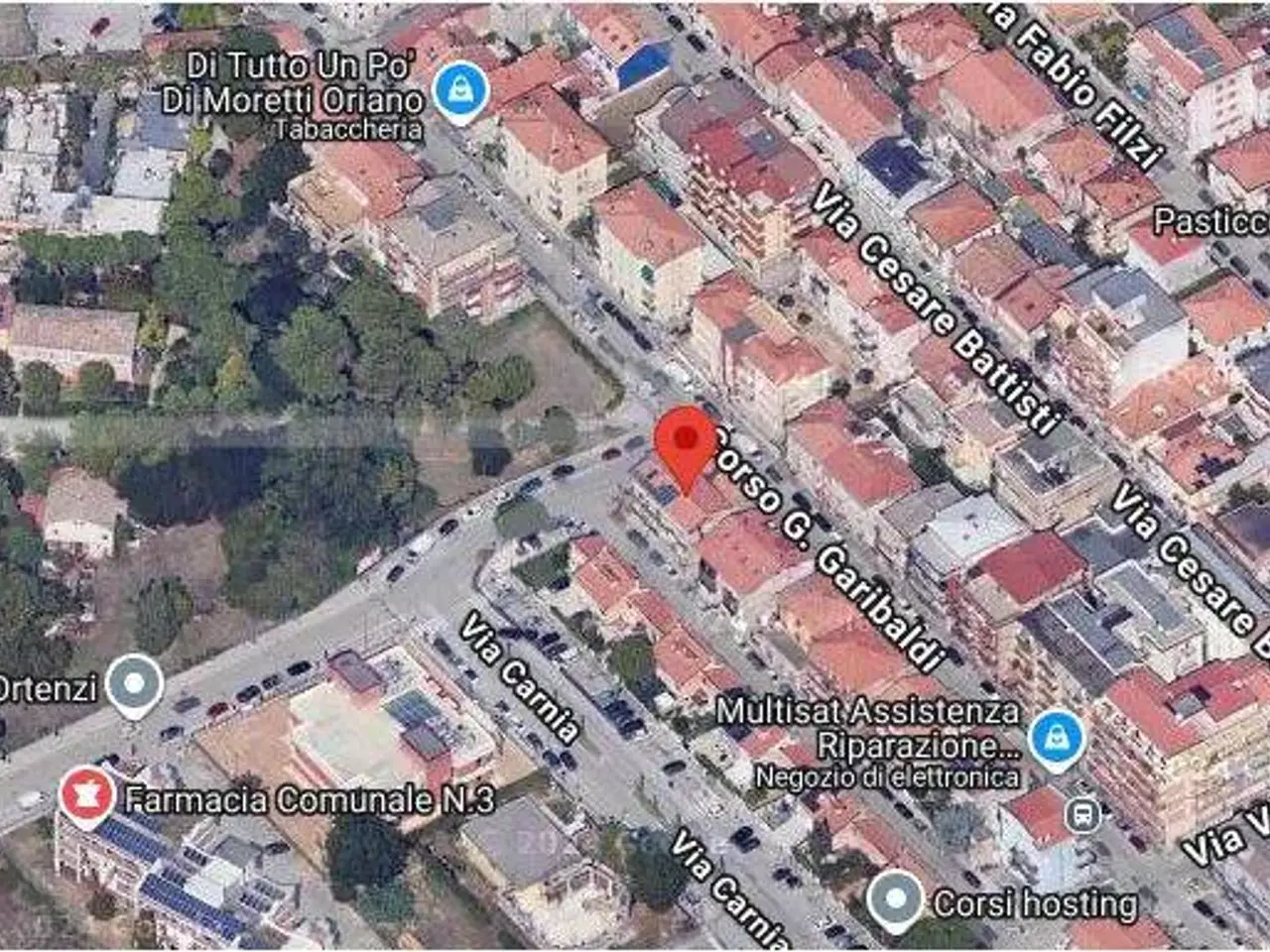 Albergo in Corso Garibaldi 151, Civitanova Marche, {3} - Planimetria 1