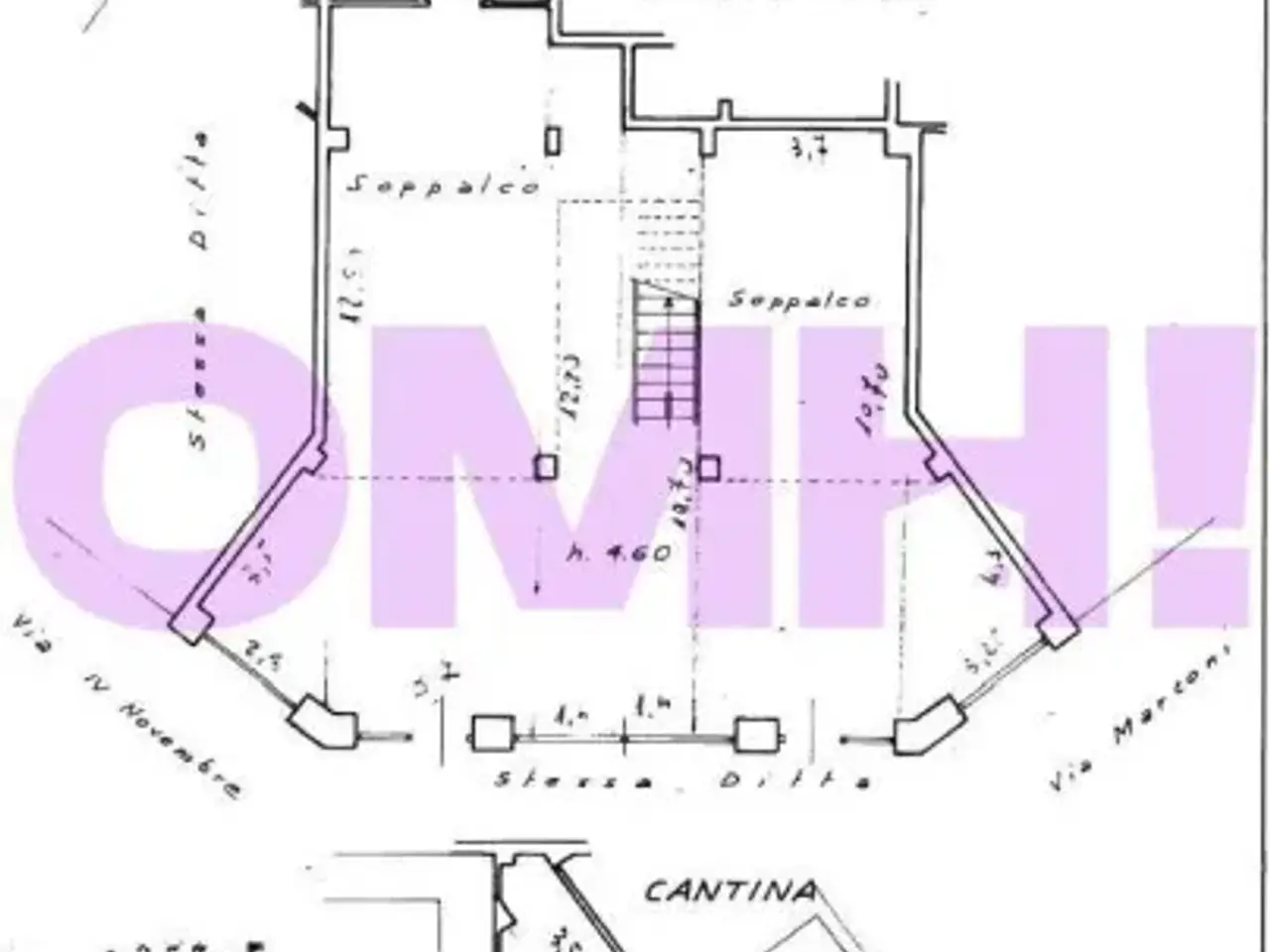 Negozio in Via Marconi 1, Laveno Mombello, {3} - Planimetria 1