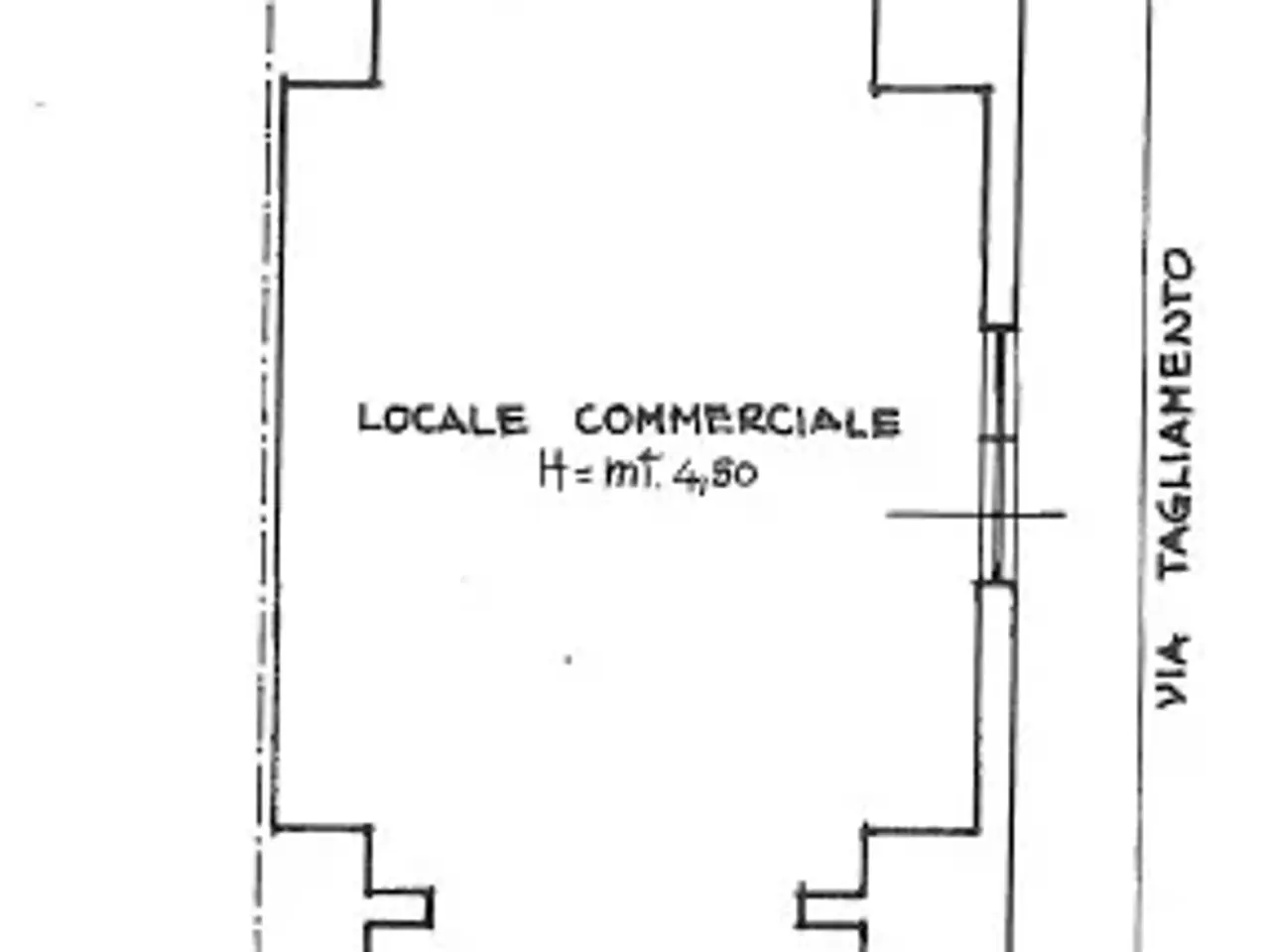 Negozio in Via Piave 3, Copertino, {3} - Planimetria 1