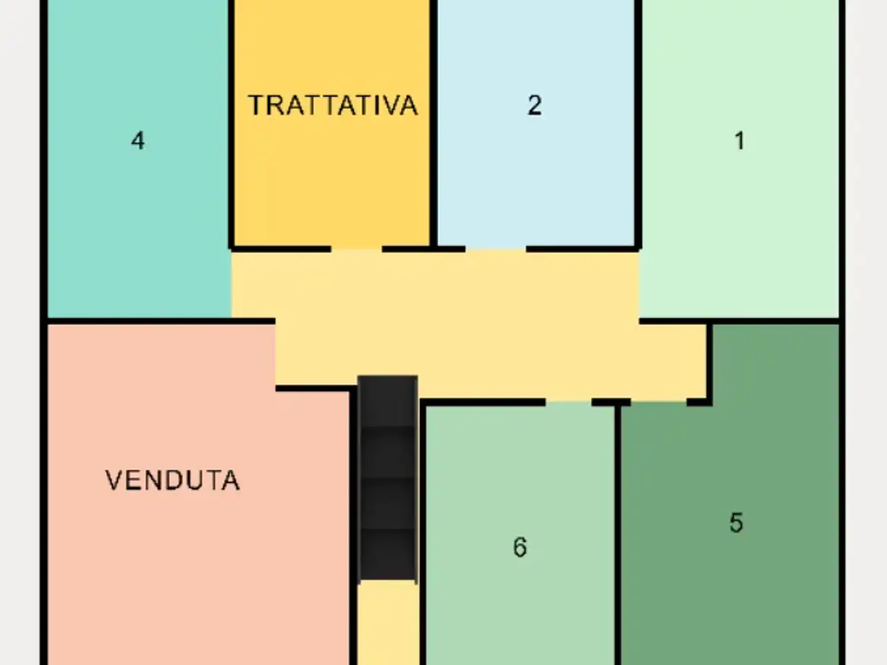 Magazzino in Via Manzoni 96, Casoria, {3} - Planimetria 1