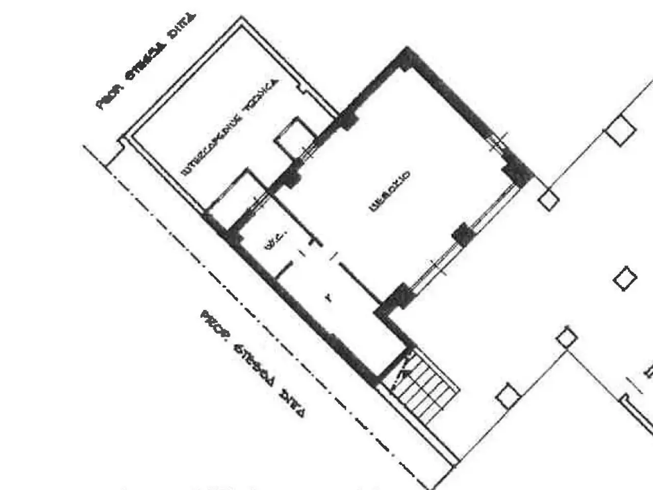 Negozio in Via San Rocco 5, Lecco, {3} - Planimetria 1