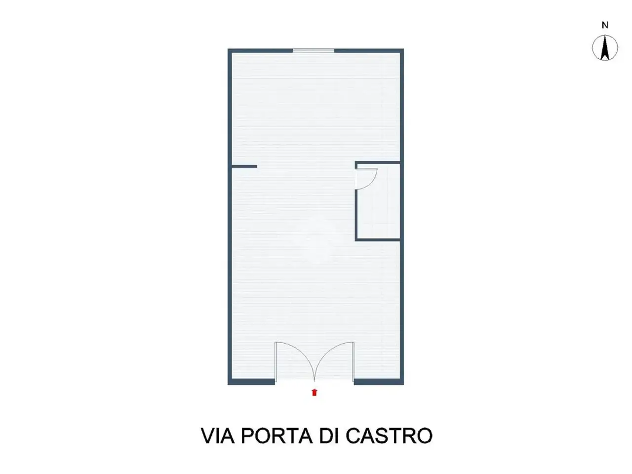 Magazzino in Via Porta di Castro 247, Palermo, {3} - Planimetria 1